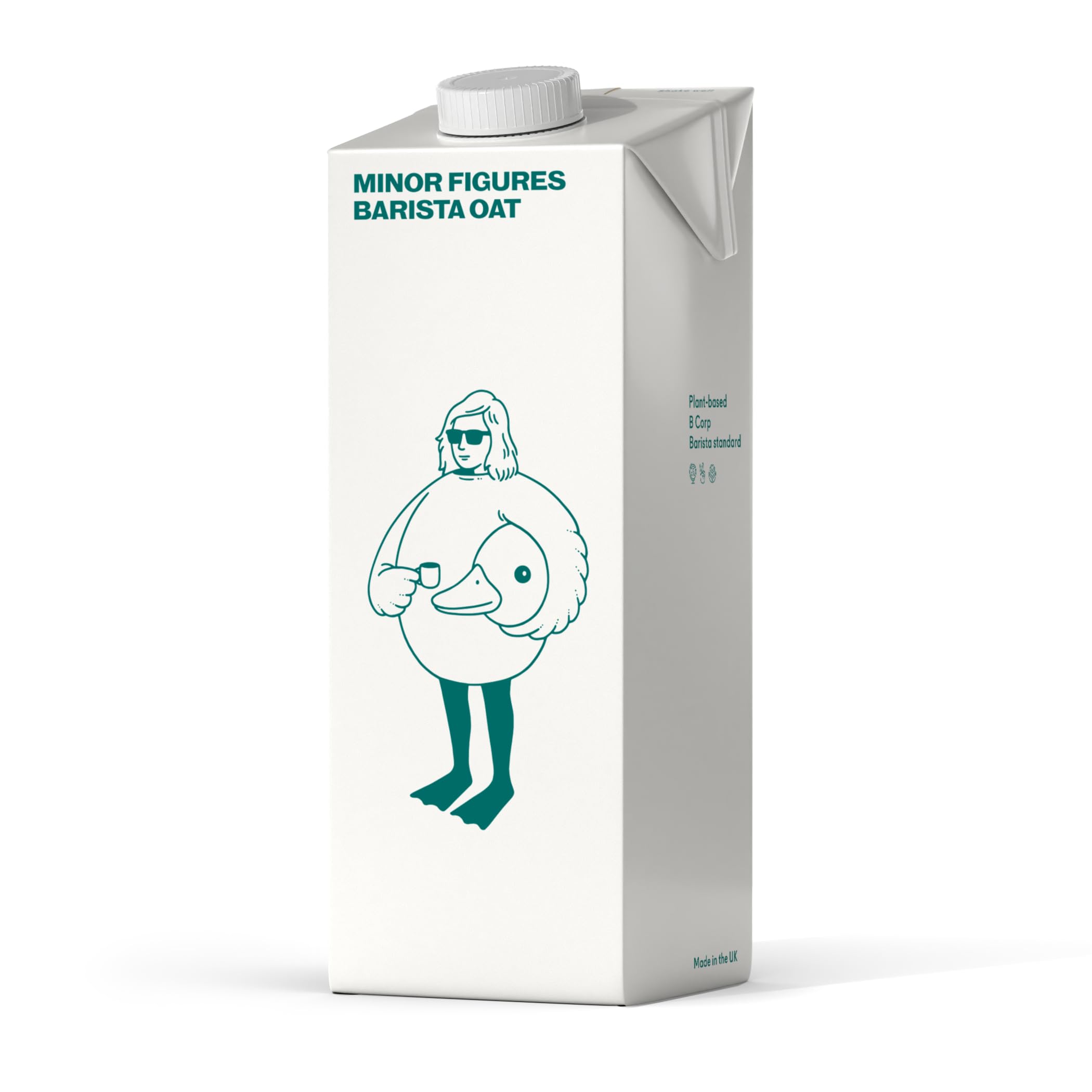 Minor Figures Barista Oat Drink, 1 l (packaging may vary),White